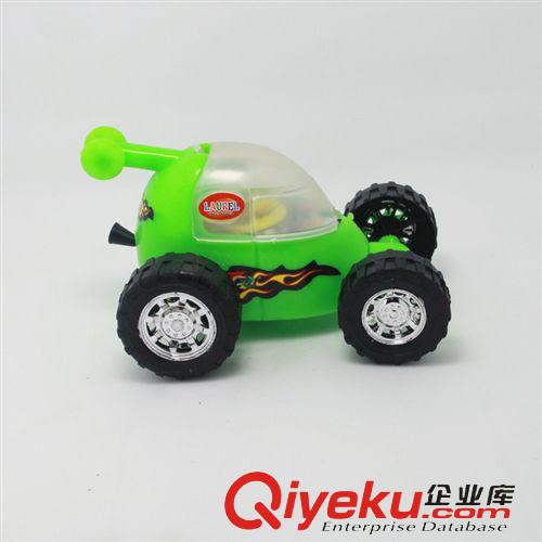車模型 拉線特技車 翻斗車 可手動360旋轉(zhuǎn) 拉線玩具車原始圖片3