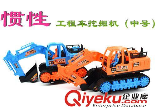車模型 批發兒童玩具中號挖土機 工程車模型仿真挖掘機原始圖片3