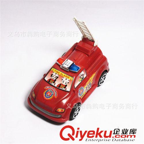 車模型 168-21拉線消防車玩具 兒童益智玩具批發(fā) 兩元超市貨源拉線玩具車原始圖片3