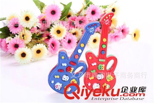 其他嬰幼兒教具 兒童益智玩具 音樂電子吉他 帶12首童謠 電子琴 廠家批發熱賣玩具原始圖片3