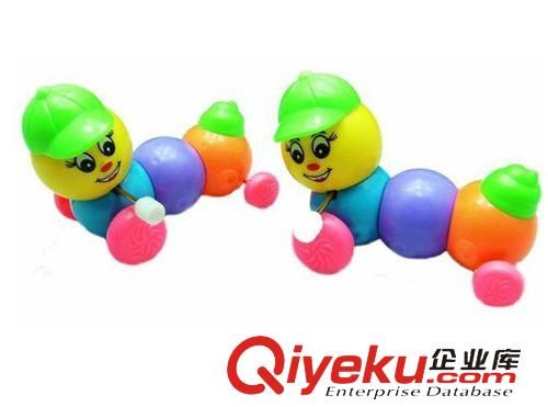 發(fā)條玩具 帶帽款走路會(huì)扭屁股 發(fā)條上鏈毛毛蟲玩具原始圖片2