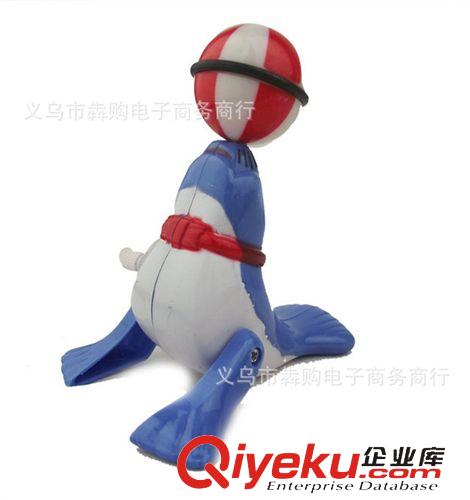 發(fā)條玩具 上鏈發(fā)條玩具小海豚/小海獅/行走雜技頂球/360度旋轉(zhuǎn)原始圖片3