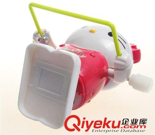 發(fā)條玩具 發(fā)條跳繩貓 kitty貓 上鏈貓 凱蒂KT貓 兒童批發(fā)熱銷玩具原始圖片3