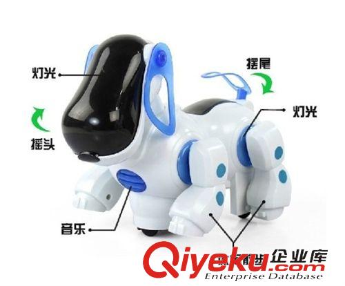 電子寵物 機器狗 音樂 電動玩具狗 萬向狗原始圖片2
