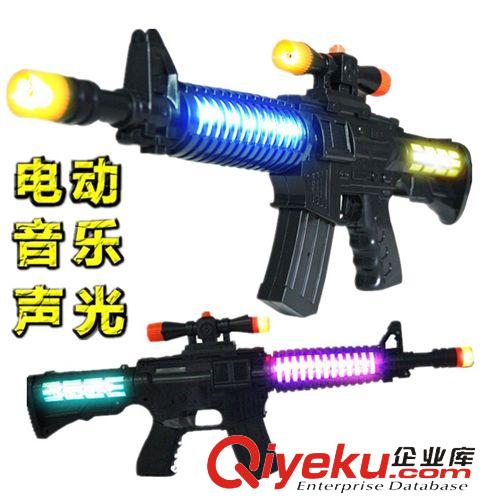 電動(dòng)槍 【廠家直銷】發(fā)光發(fā)聲兒童沖鋒槍 電動(dòng)音樂玩具槍 沖鋒槍