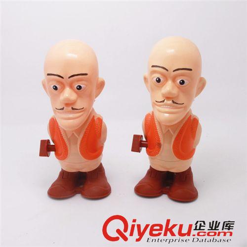 其他益智玩具 熊出沒系列 上鏈發條跳跳光頭強公仔 熱賣地攤玩具批發