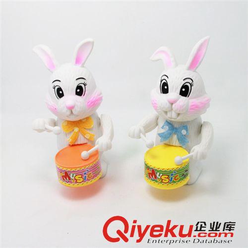 其他益智玩具 兔子打鼓 益智發條玩具 上鏈打鼓玩具 義烏地攤好貨源批發