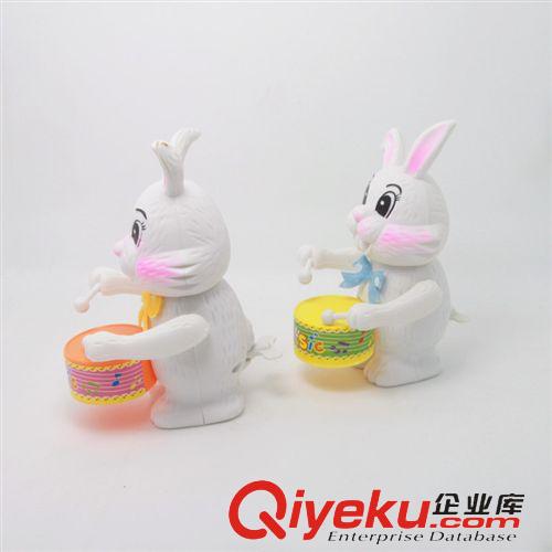 其他益智玩具 兔子打鼓 益智發條玩具 上鏈打鼓玩具 義烏地攤好貨源批發