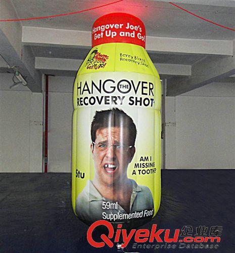 精品推薦 加工定制 飲料瓶充氣廣告宣傳禮品 新奇特充氣模型廣告禮品原始圖片3