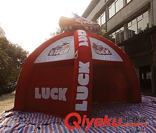 充氣廣告禮品 訂做 紅色充氣廣告活動禮品氣模 紅色戶外活動展覽廣告充氣帳篷原始圖片3