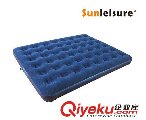 充氣床墊 廠家直銷 48洞pvc雙人充氣床墊 gd舒美絨加厚充氣床墊子