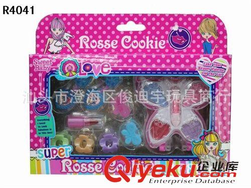 品牌系列 ROSSE COOKIE 兒童化妝品套裝，唇彩彩妝飾品系列3