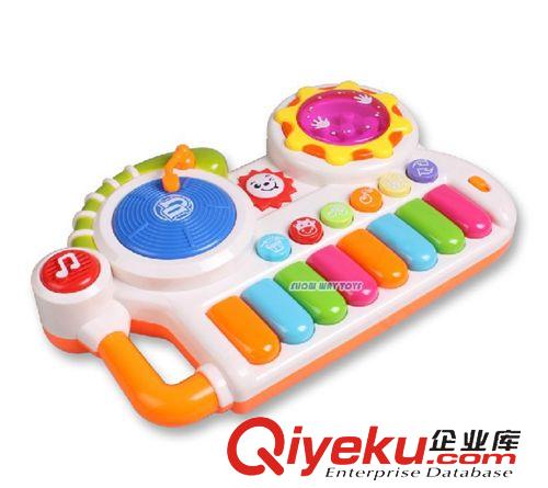 樂器玩具 兒童電子琴DJ吉他手拍鼓多功能音樂玩具樂器男女小孩生日禮物15原始圖片2