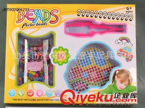 益智玩具 新品兒童智力套裝，DIY益智拼豆3