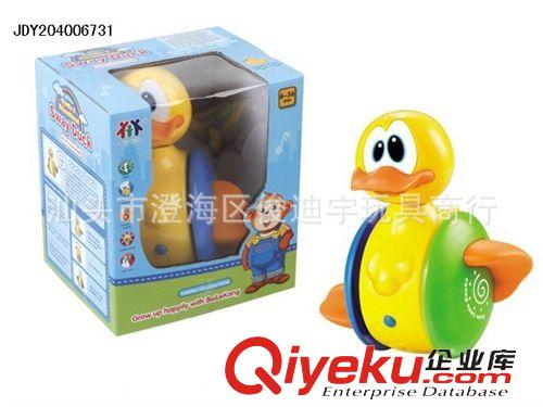 電動(dòng)玩具 {zx1}款火熱銷售 主料ABS電動(dòng)搖擺大黃鴨帶聲音 兒童電動(dòng)玩具