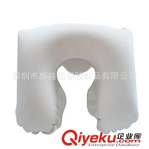 常規(guī)充氣枕 廠家供應(yīng)特種植絨充氣枕 u形頸枕 福利禮品 可定制廣告LOGO原始圖片2