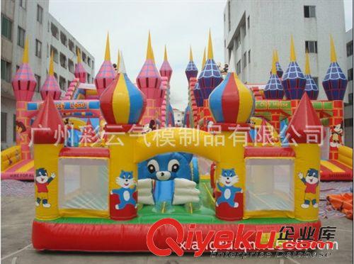 充氣陸地游樂設備 兒童障礙運動充氣堡  兒童樂園充氣大型游樂設備 充氣火車城堡