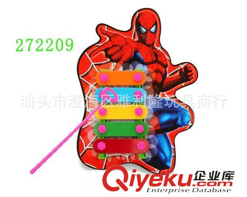 樂(lè)器系列 益智玩具批發(fā)大黃鴨卡通手敲琴兒童早教音樂(lè)教具三音手敲琴贈(zèng)品原始圖片3
