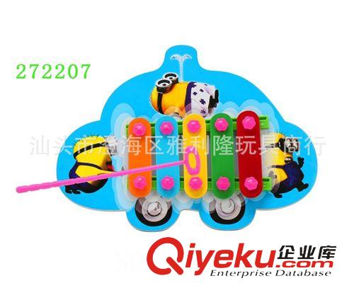 樂器系列 益智玩具批發(fā)十二生肖手敲琴兒童早教音樂教具八音手敲琴贈品原始圖片3