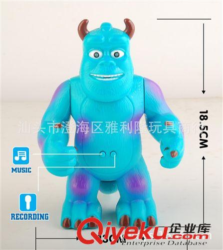 電動玩具系列 熱銷 怪獸大學(xué) 公司 眼仔 毛怪 公仔 投影玩具 燈光音樂 錄音玩具原始圖片3