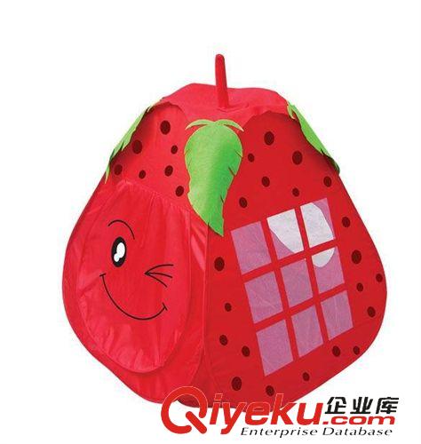 戶外/運動系列 室內外兒童帳篷 可裝海洋球、彩球 草莓玩具屋 廠家批發原始圖片2
