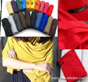 絲襪清倉 新廠家直銷 新款雙色漸變韓國Pashmina仿羊絨披肩圍巾 清倉處理