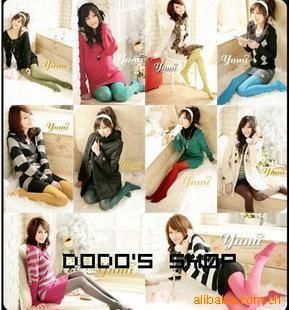 絲襪清倉 新30D天鵝絨多色連褲襪批發(fā)  絲襪
