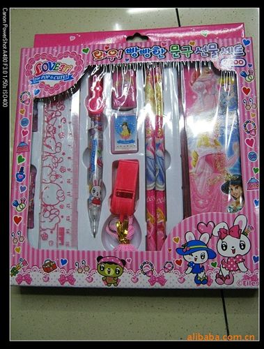 文具 新學(xué)生文具套裝/學(xué)習(xí)用品10件套/學(xué)習(xí)套裝/兒童學(xué)習(xí)（六一禮品）原始圖片2