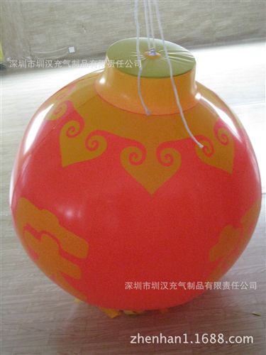 PVC充氣玩具 專業(yè)生產充氣燈籠 慶祝元旦 節(jié)日掛飾 節(jié)慶燈籠 LED燈籠原始圖片2