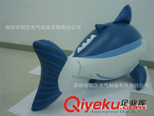 兒童水上用品 專(zhuān)業(yè)生產(chǎn)pvc充氣魚(yú)坐騎 兒童水上用品 大白鯊水上坐騎 可印刷logo原始圖片2
