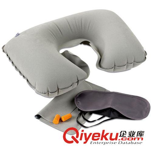 充氣家居家具產(chǎn)品 專業(yè)生產(chǎn)PVC充氣枕頭 充氣方形植絨枕頭 充氣U形戶外旅行枕頭原始圖片2