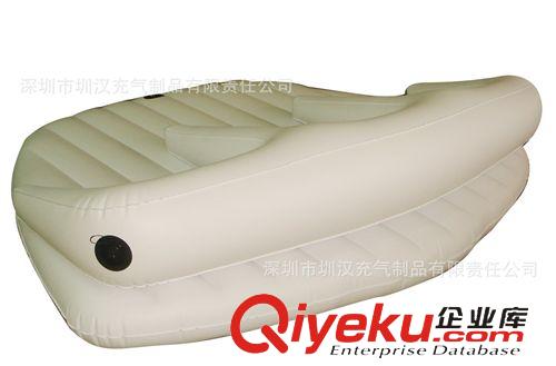 充氣家居家具產(chǎn)品 專業(yè)生產(chǎn)高彈PVC充氣床墊 充氣水上浮床 水上浮排水床 水上躺椅原始圖片2
