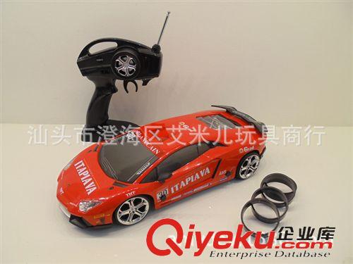 >o<遙控玩具 RC合金高速漂移遙控車四驅(qū)1：16 蘭博基甩尾合金模型車 艾米兒6款