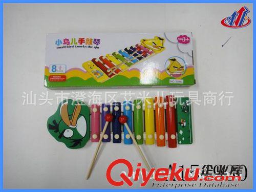 >o<樂器 熱銷益智趣味木制8音敲琴原始圖片2