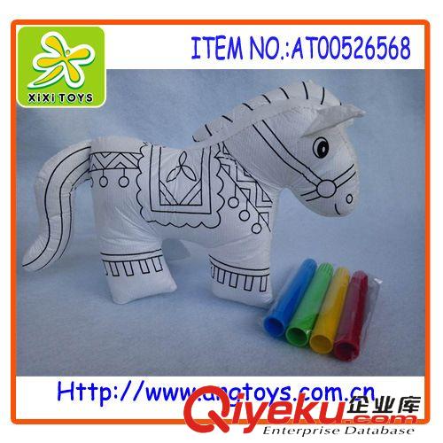 DIY玩具 兒童益智涂鴉馬 兒童DIY益智玩具 動手動腦玩具 AT00526568
