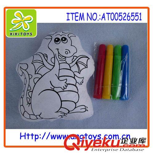DIY玩具 DIY涂鴉飛機 兒童益智涂鴉玩具 兒童DIY玩具 AT00526566原始圖片2