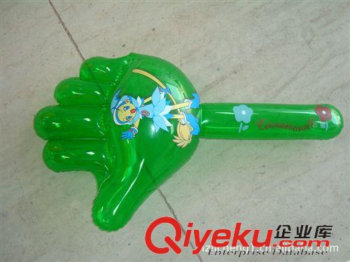 充氣手掌 廠家供應(yīng)40*20CM充氣啦啦棒手掌原始圖片2