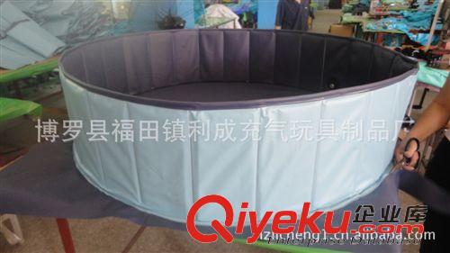 寵物水池 廠家供應直銷：80*20CM移動輕便環保PVC寵物水池