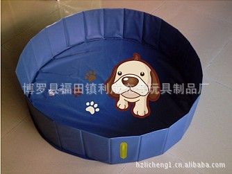 寵物水池 廠家供應直銷：80*20CM移動輕便環保PVC寵物水池