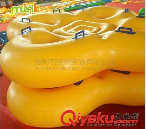 充氣玩具/Inflatable toys 【廠家直銷】加厚優質環保 定制款大喇叭用 多人滑水圈