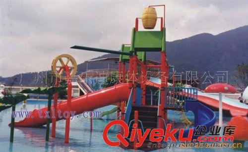 水上樂園 廣州游樂設(shè)備、大型水上樂園系列、水上組合滑梯原始圖片2