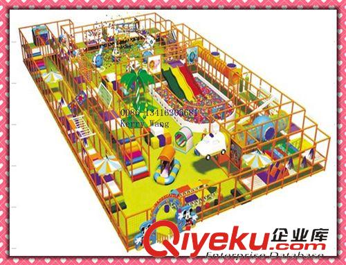 淘氣堡--indoor playground 供應(yīng)大型游樂組合 孩子堡 游樂區(qū)玩具 indoor castle JMQ-S057原始圖片3