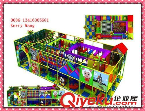 淘氣堡--indoor playground 供應淘氣堡玩具 室內淘氣堡 廠家定做 免費設計款式新穎 JMQ-S056原始圖片3