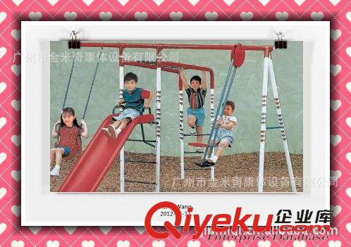 秋千、蹺蹺板-swing、seesaw 廠家直供三人秋千 室內兒童秋千 廣州戶外秋千廠家 JMQ-2812原始圖片3