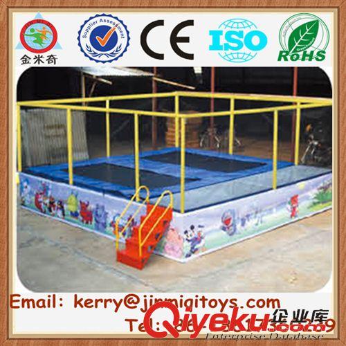 蹦極、蹦床--bungee trampoline 熱銷戶外幼兒蹦床 兒童游樂蹦蹦床 大型蹦床廠家 JMQ-P144B