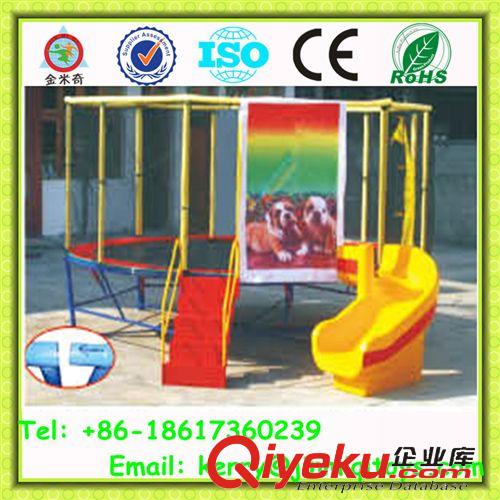 蹦極、蹦床--bungee trampoline 熱銷戶外幼兒蹦床 兒童游樂蹦蹦床 大型蹦床廠家 JMQ-P144B原始圖片2
