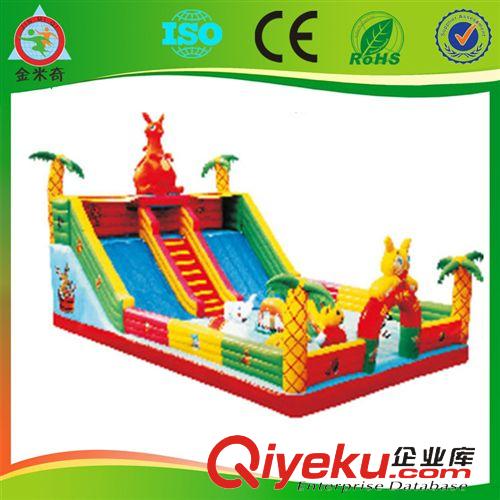 充氣玩具--inflatable toys 2014新款大型充氣城堡滑梯 商場(chǎng)門口兒童充氣戶外彈跳 JMQ-J108B原始圖片2