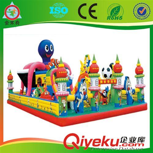 充氣玩具--inflatable toys 供應(yīng)充氣大滑梯 兒童水上充氣滑梯 大型水上充氣城堡 JMQ-J115B