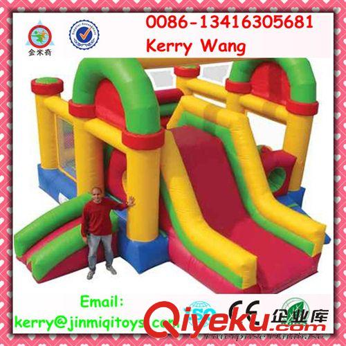 充氣玩具--inflatable toys 供應大型戶外充氣兒童滑梯樂園 JMQ-P129Q【廠家直供】原始圖片2