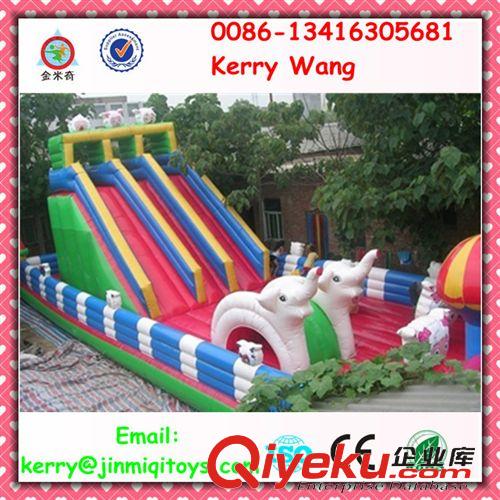 充氣玩具--inflatable toys 供應(yīng)充氣彈跳滑梯 游樂設(shè)備充氣滑梯 兒童充氣大型滑梯 JMQ-P128S